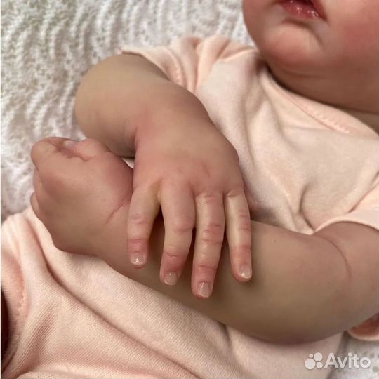 Кукла Реборн девочка мягконабивная