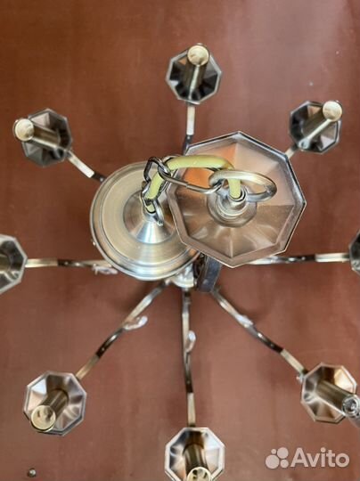 Винтажная люстра бронза