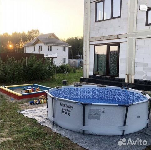 Каркасный бассейн новый купить в Новосибирске | Хобби и отдых | Авито