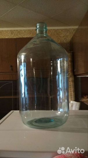 Бутылка стекло 10 литров