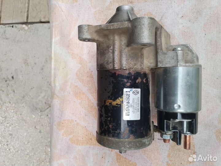 Стартер на renault logan 1.6 8кл
