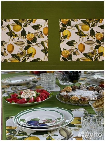 Чехол для гладильной доски, отрезы на скатерти