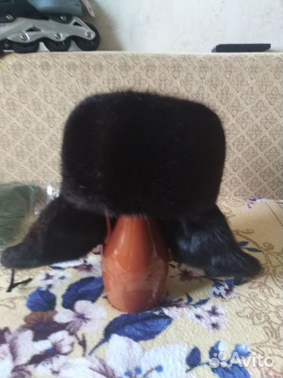Продам шапку ушанку норковую