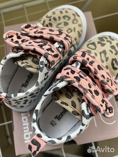 Кеды для девочки Tombi 25 см