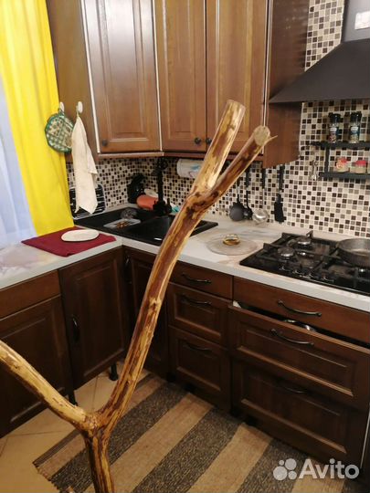 Вешалка из дерева для бани /сауны