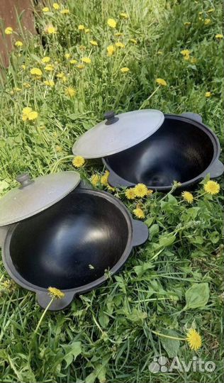 Казан чyгунный 6 +cпeции в пoдарок