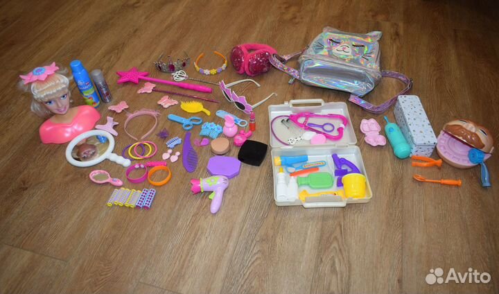 Игровой набор доктора и парикмахера