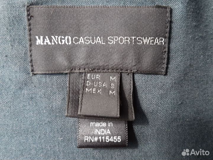 Куртка натуральная кожа mango