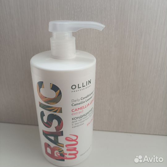 Ollin шампунь, бальзам 750мл