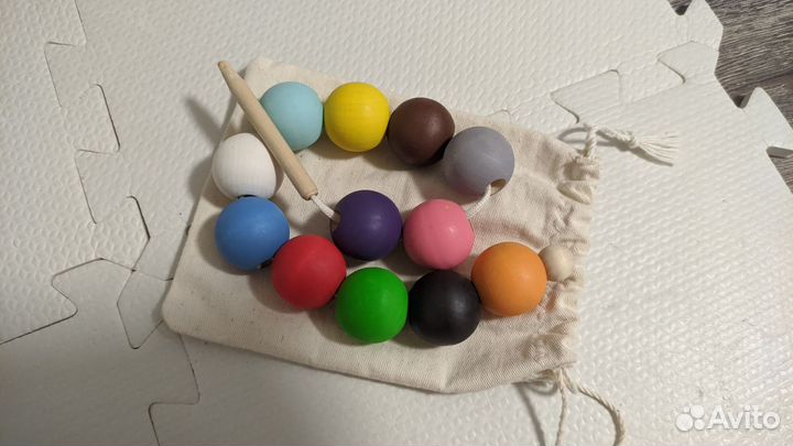 Деревянные развивающие игрушки