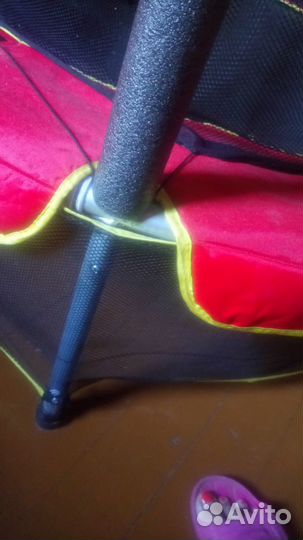 Батут с защитной сеткой бу