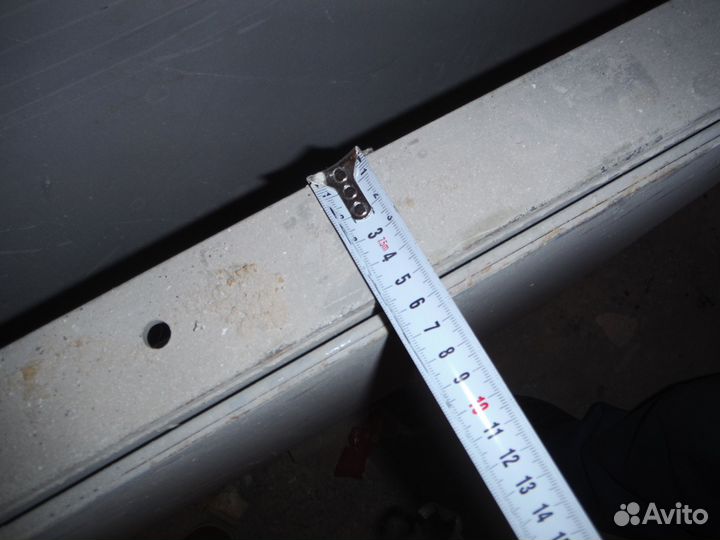 Дверь металлическая с коробкой и приточкой снизу