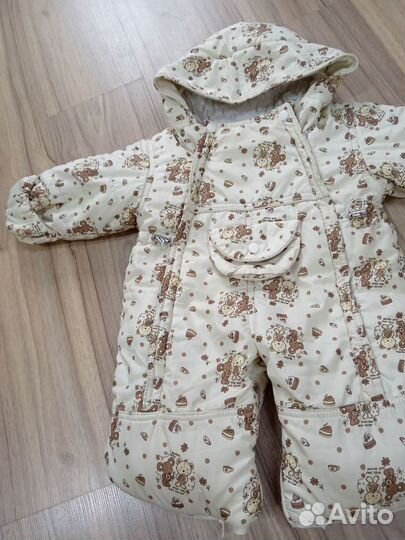 Комбинезон трансформер зимний от 0