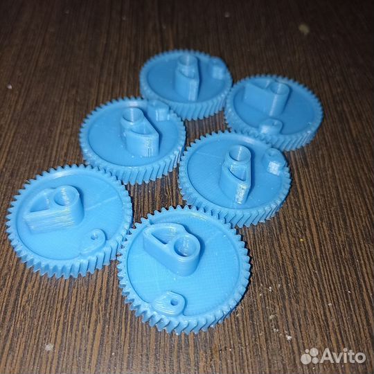 Детали из пластика, для авто, шестерни, 3D печать