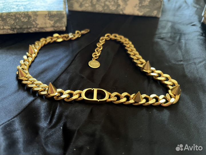 Кулон чокер Christian Dior