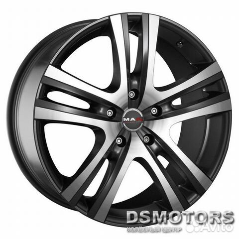 Диски Aria 9.5/20 5x150 ET53 d110.2 GUN metmirror