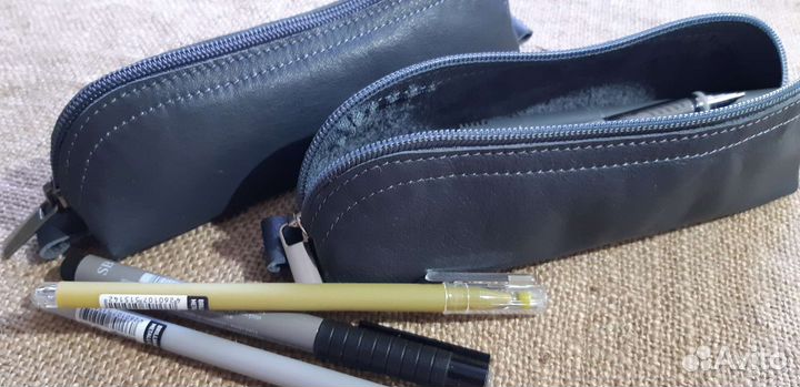 Пенал кожаный