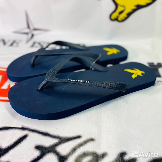 Пантолеты Lyle & Scott Flip Flop Logo FW1213 /Z271