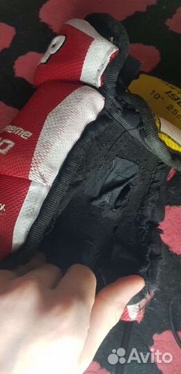 Краги хоккейные bauer supreme s190 10 размер 25см