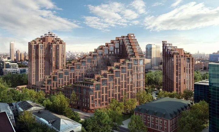 2-к. апартаменты, 59,6 м², 16/19 эт.