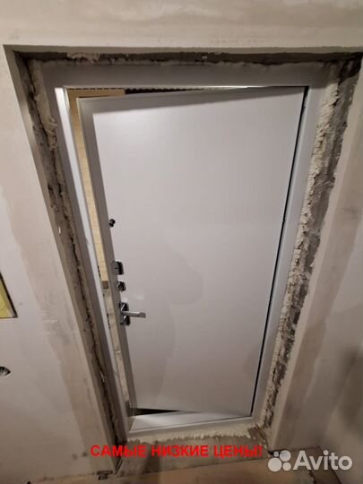 Толстая дверь входная с бесплатной установкой