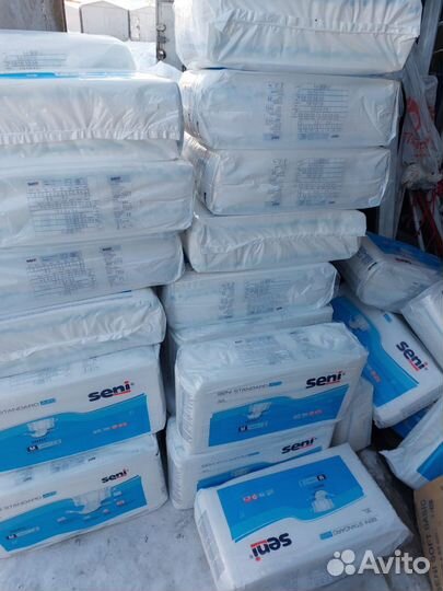 Памперсы для взрослых seni 2 и 3