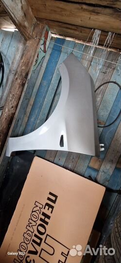 Крыло переднее левое хундай солярис