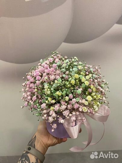 Букет гипсофила цветы подарок