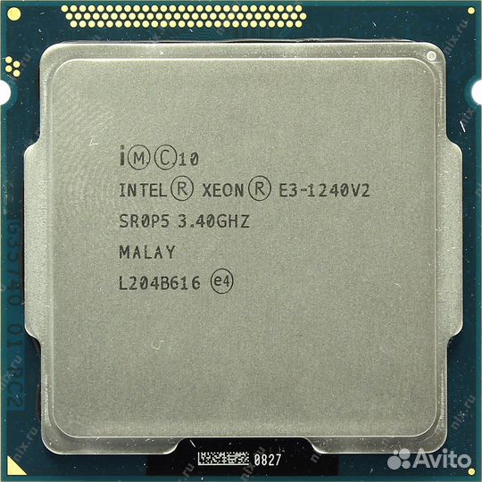 Xeon 1270v2 1270v3 1240v2 LGA1155
