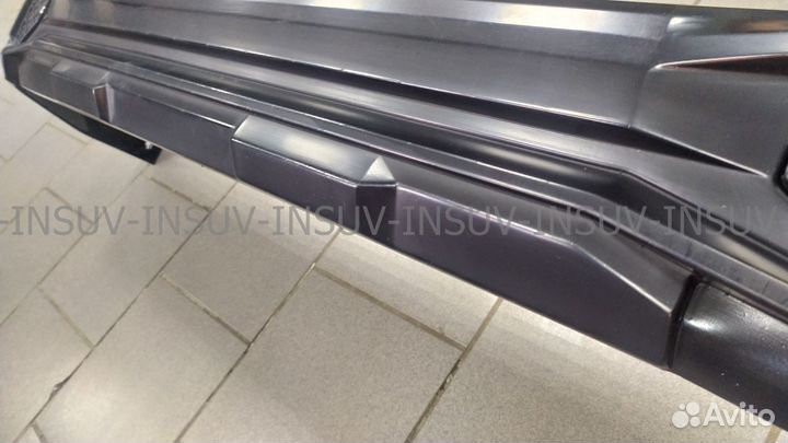 Бампер Нива задний 