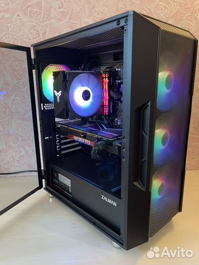 Игровой пк (Ryzen 5 5500 + RTX 2080 Palit)