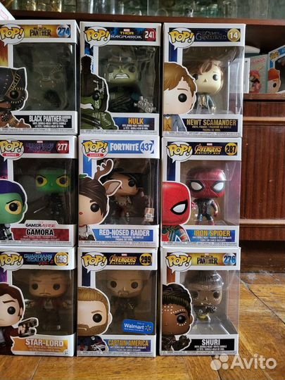 Funko Pop Marvel фигурки эксклюзив