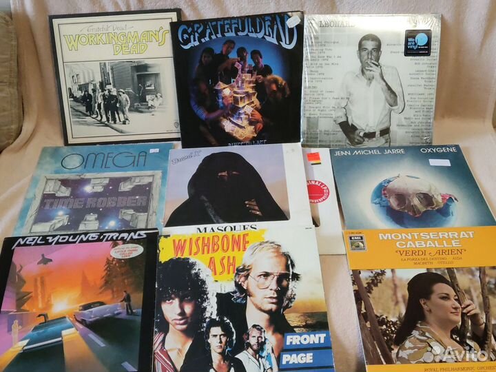 Пластинки виниловые