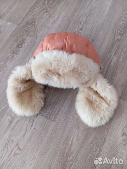Шапка ушанка зимняя детская