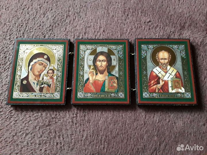 Икона и складень-триптих