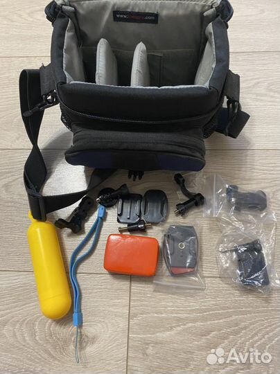 Экшн-камера sjcam SJ4000 Air Wi-Fi 4K + допы