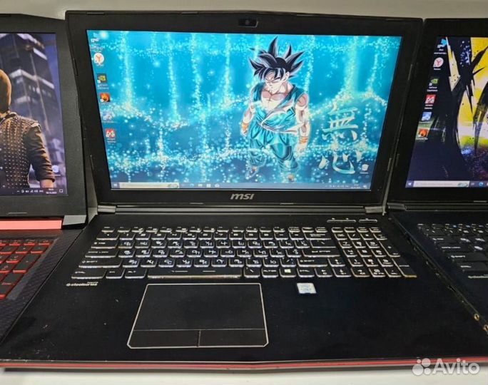 2 ноутбука MSI на отправку, броньпродано