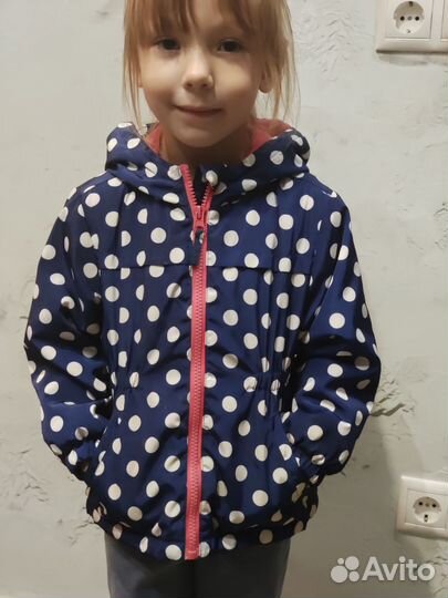 Ветровка для девочки 92-104