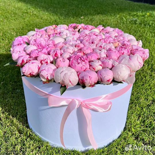 Букет пионов