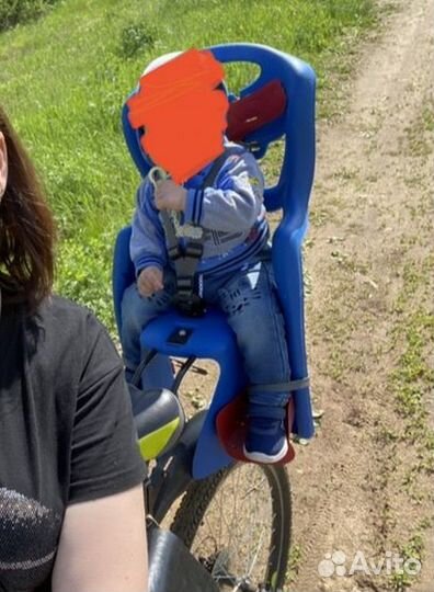 Велокресло для ребенка до 20 кг
