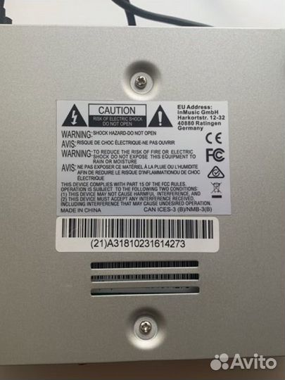 Внешняя звуковая карта M-Audio M-Track 2X2