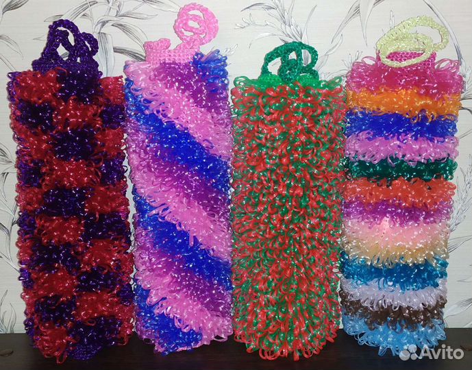 Мочалки ручной работы