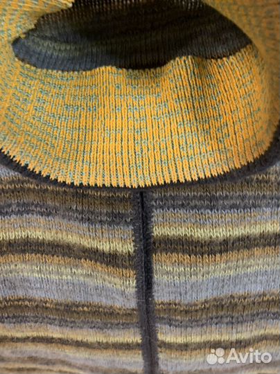 Шапка и шарф женские шерсть исландская