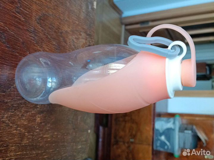 Прогулочная бутылка для собак с поилкой