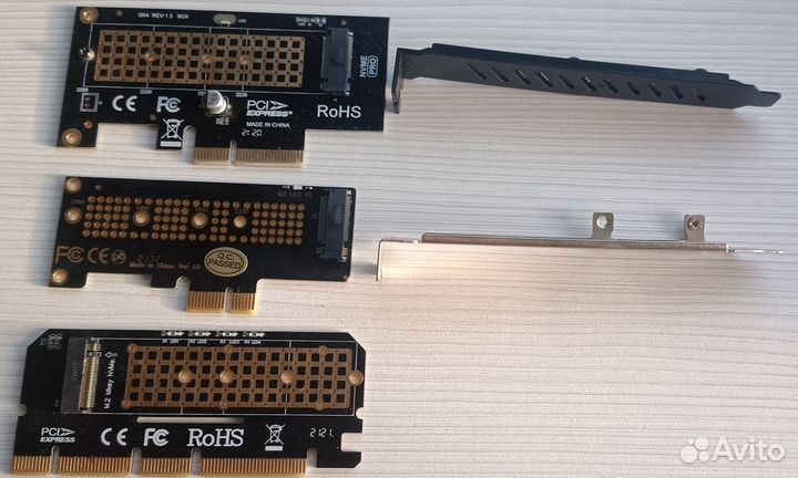 Адаптер/переходник для установки SSD M.2 (NVMe)