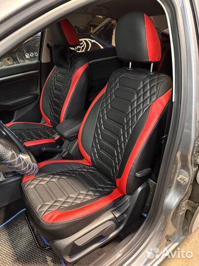 Установка автомобильных чехлов с подшивом