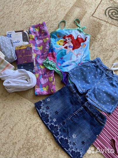 Одежда для девочки пакетом 110-116р
