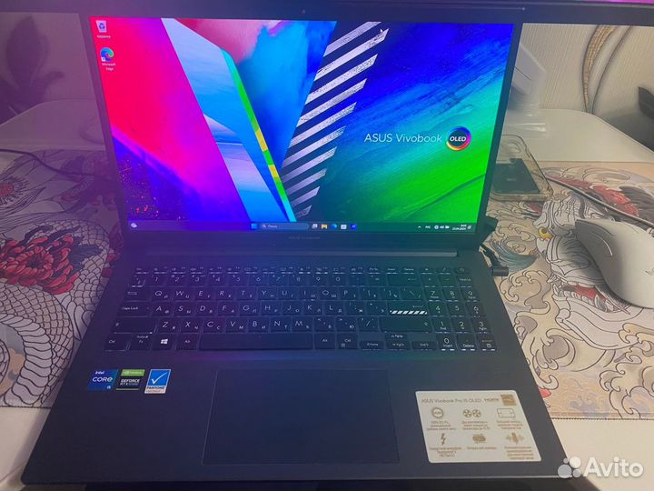 Ноутбук Asus vivobook pro 15 oled