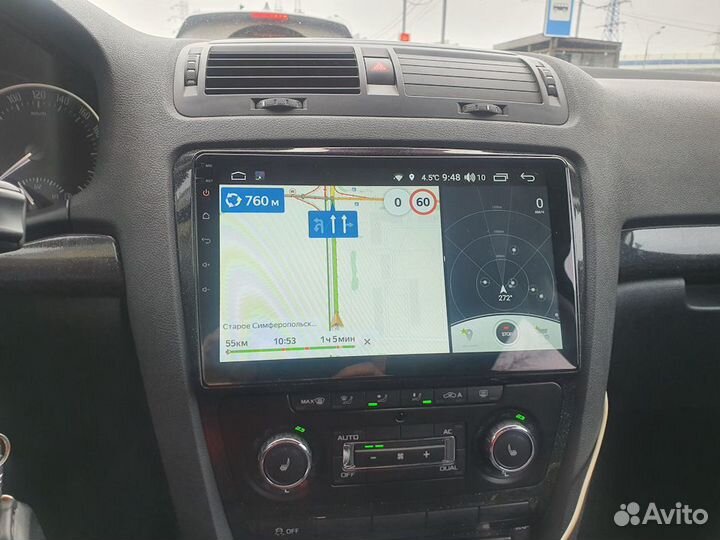 Магнитола Skoda Octavia A5 Android