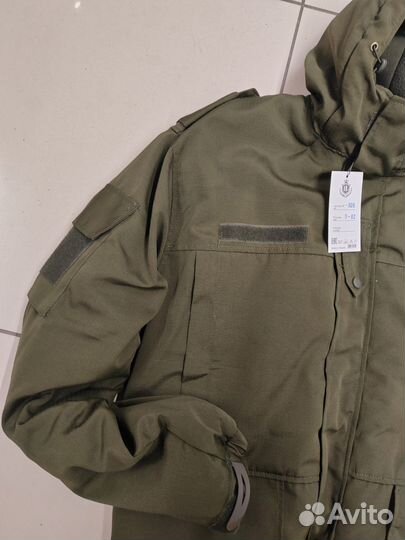 Куртка флисовая тактическая зима Олива 44-62р